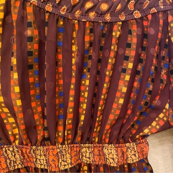 ANNA SUI x Target Perfect Fall Peasant Boho Limited Edition Dress Size XS - Picture 6 of 9